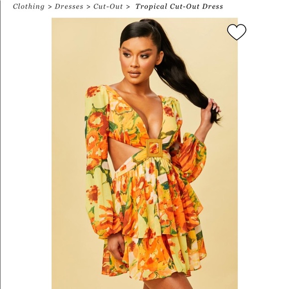 Luxxel cut out dress. Brand new. - Picture 6 of 7